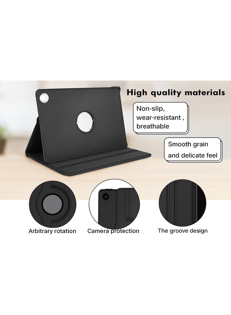 جراب حماية كامل أنيق لتاب سامسونج A9 Plus دوّار 360° يعمل كإستاند بزوايا متعددة لمشاهدة مريحة، مزوّد بقلم تاتش هديه لسهولة الاستخدام - Image 2